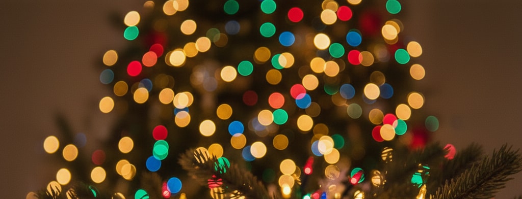 bokeh christmas lights Louisville